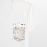 Feathers Bronze Unisex Short Pajamas Set