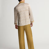 Feathers Bronze Unisex Long Pajama Set