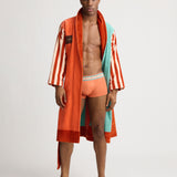 Wordmap Stripes Robe