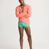 Significant Other Henley Coral Fusion