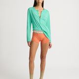 Significant Other Henley Electric Green