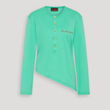 Significant Other Henley Electric Green