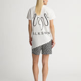 Checkerboard Unisex Short Pajamas Set