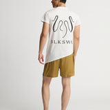 Feathers Bronze Unisex Short Pajamas Set