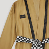 SWN Love Gold Silk Robe