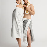 SWN Logo Grey Bath Sheet