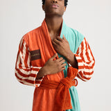 Wordmap Stripes Robe