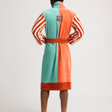 Wordmap Stripes Robe