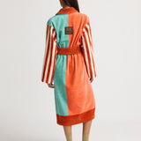 Wordmap Stripes Robe