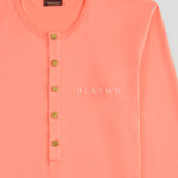 Significant Other Henley Coral Fusion