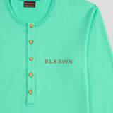 Significant Other Henley Electric Green