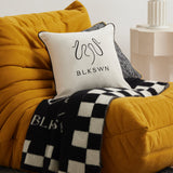 SWN Logo Velvet Decorative Cushion