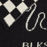 Checkerboard Alpaca Throw Rug