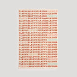 Wordmap Hand Towels