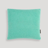 Logo Alpaca Cushion Electric Green & Fusion Coral
