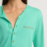 Significant Other Henley Electric Green